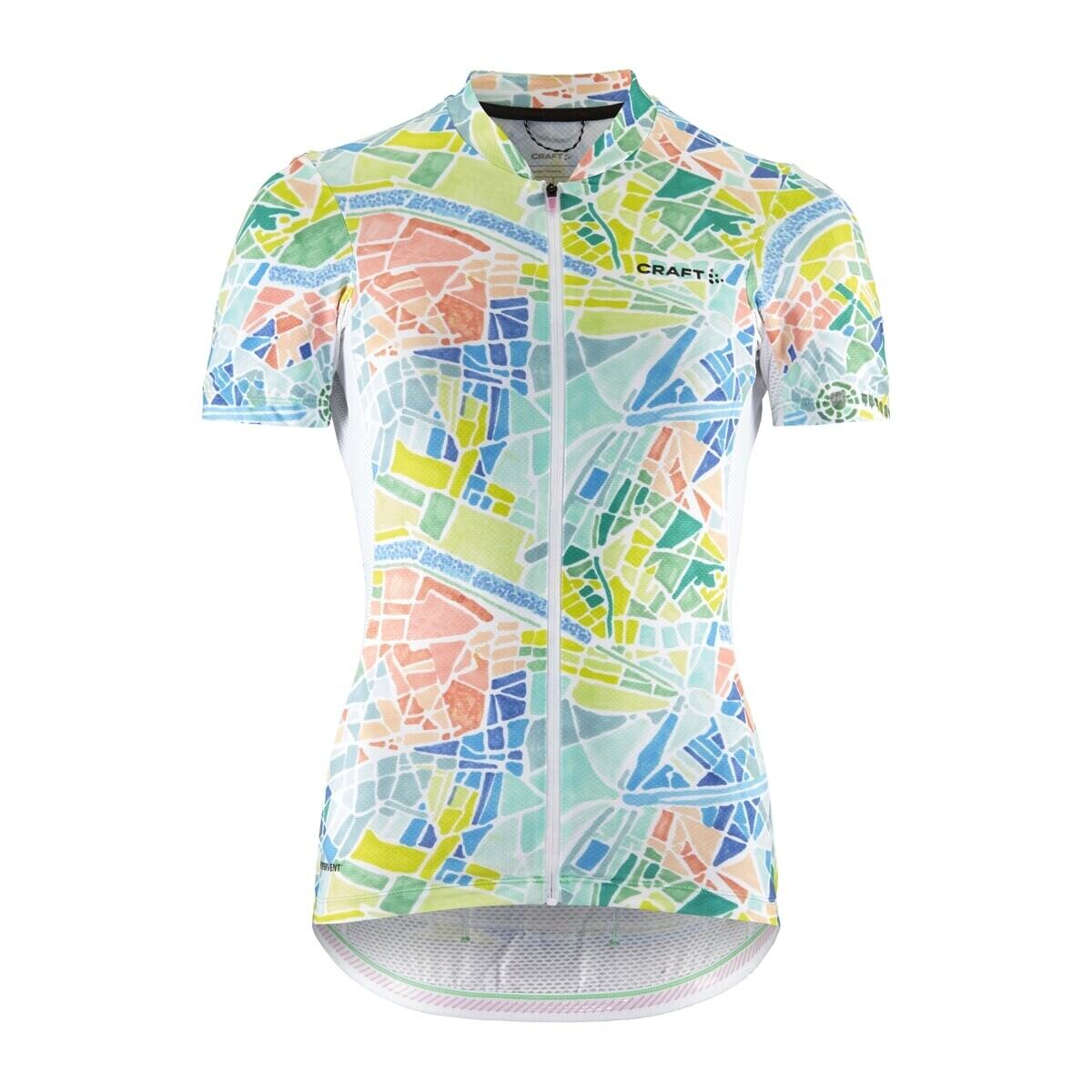 Levně Dámský cyklistický dres CRAFT ADV Endur Graphic