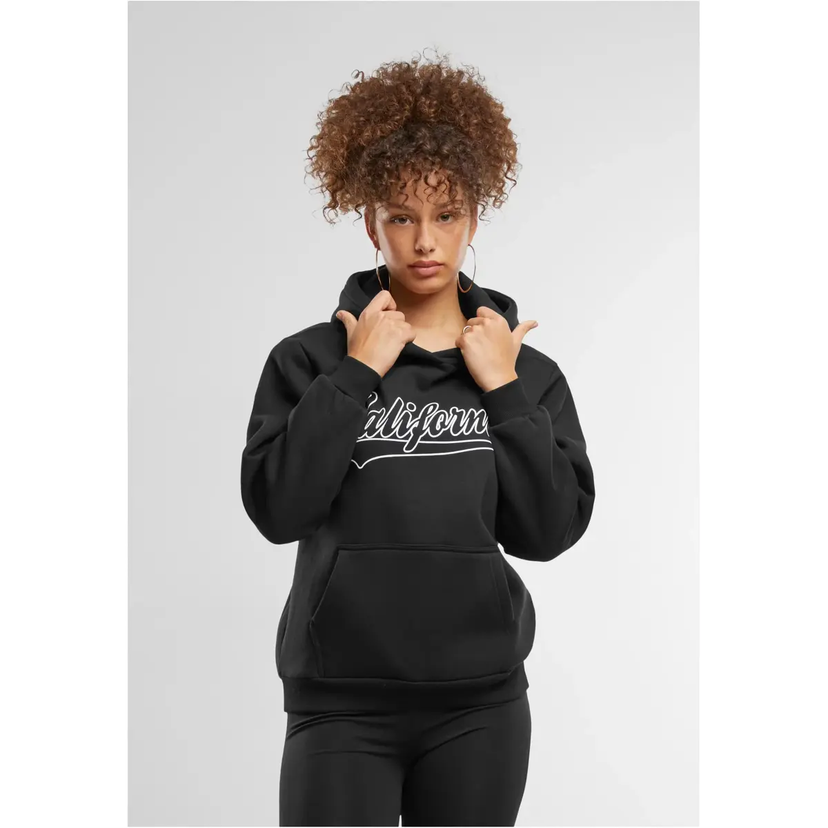 Dámská mikina Mister Tee California Ladies Fluffy Hoody velikost L