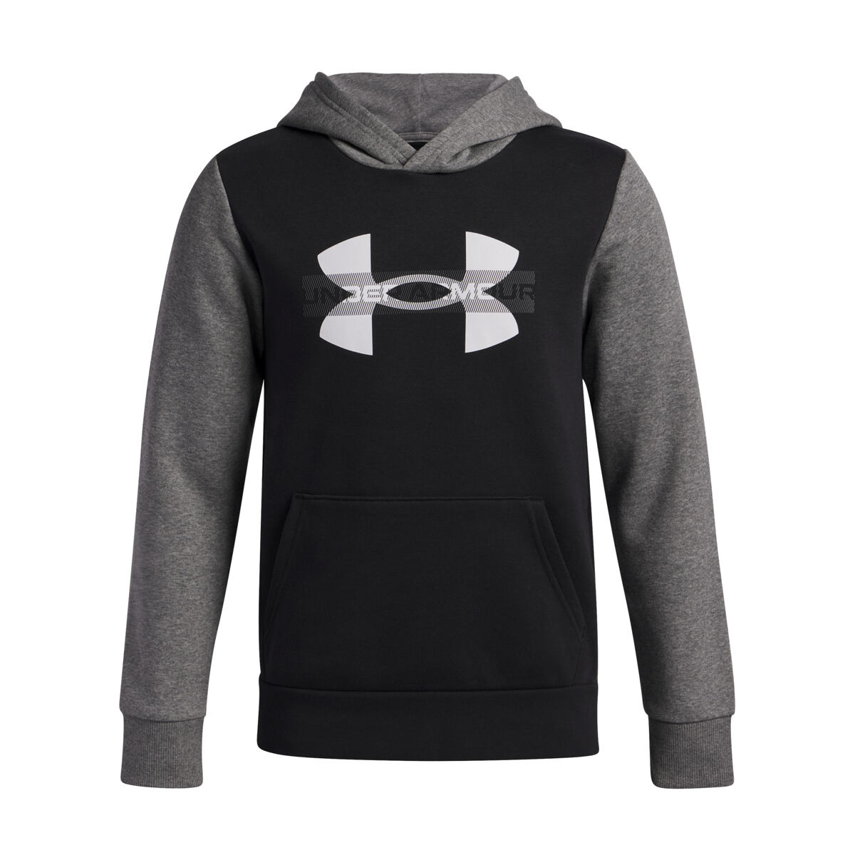 Levně Chlapecká mikina Under Armour Rival Fleece Colorblock Graphic HD