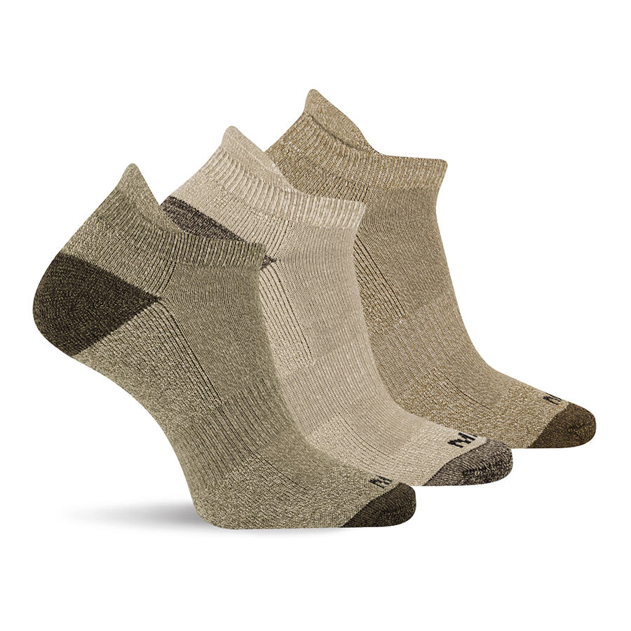 Levně Unisex ponožky Merrell MEA33506T3B2 OLAST WOOL EVERYDAY TAB (3 packs)