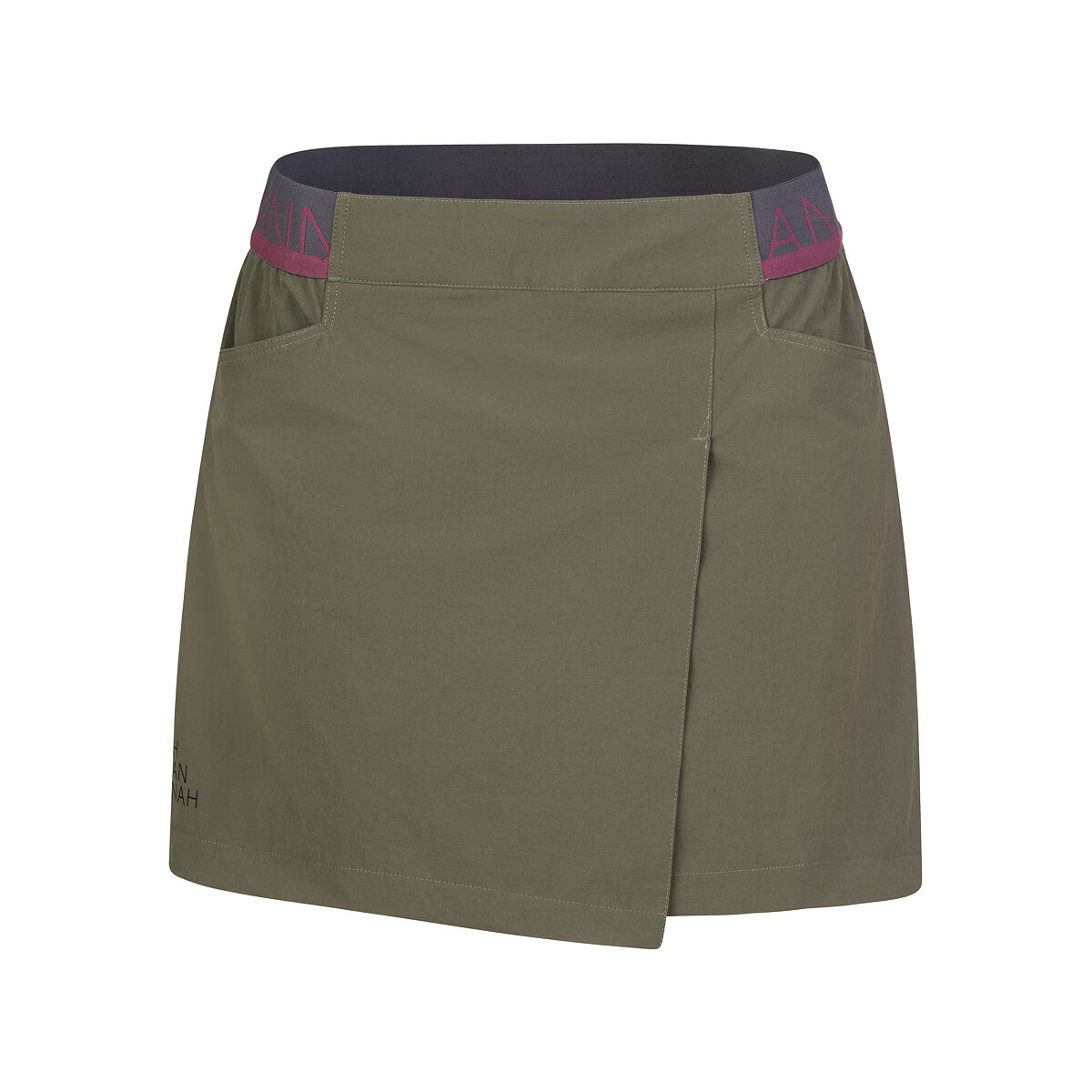 Levně Dámská sukně Hannah LANNA II military olive