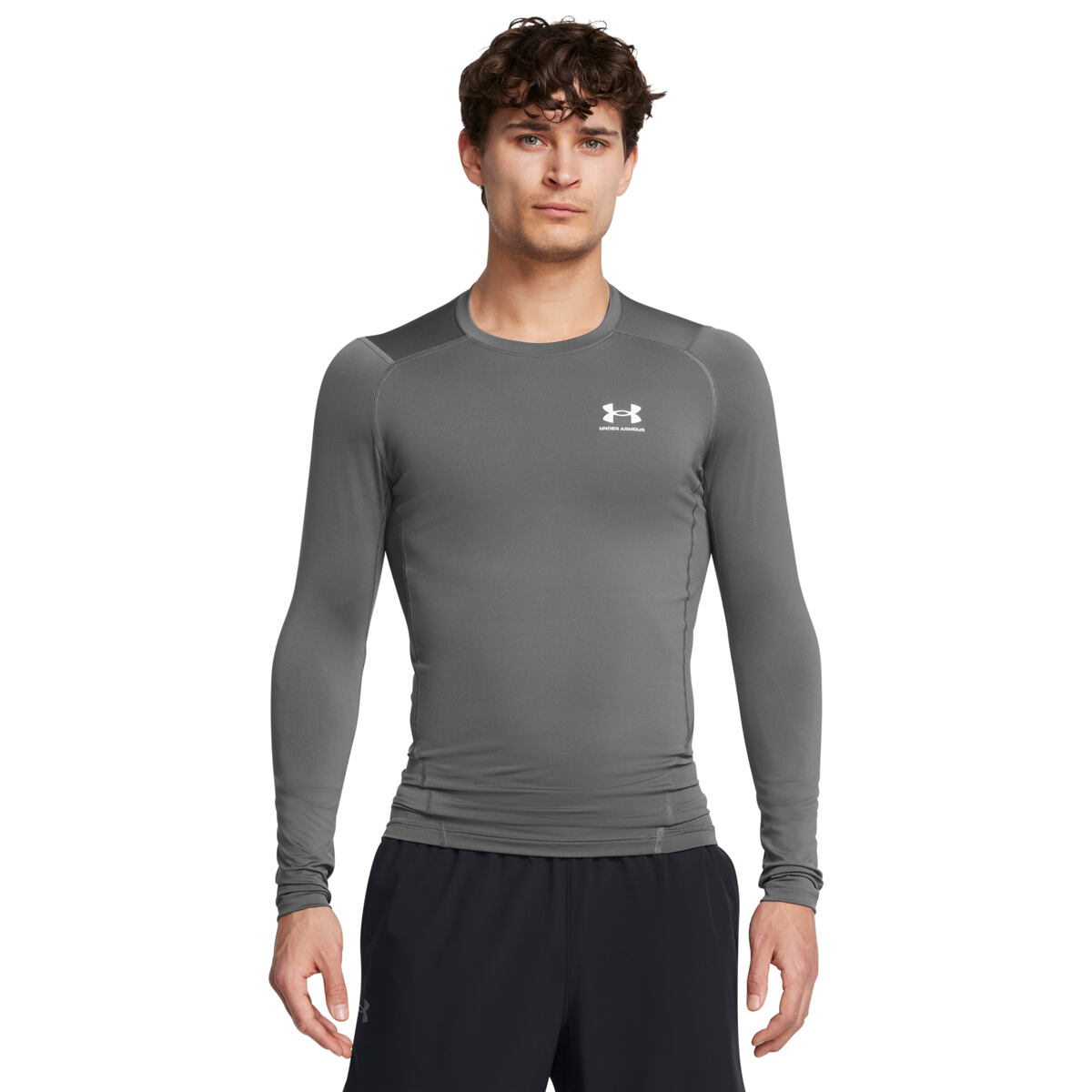 Levně Pánské kompresní triko Under Armour HG Armour Comp LS