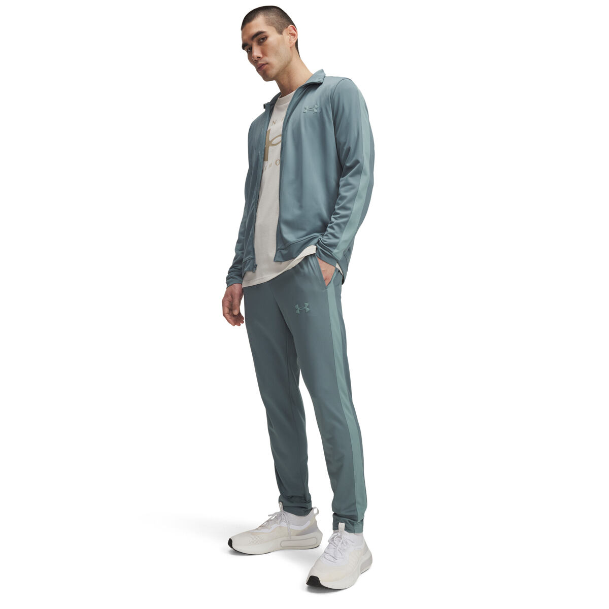 Levně Pánská souprava Under Armour Rival Knit Track Suit