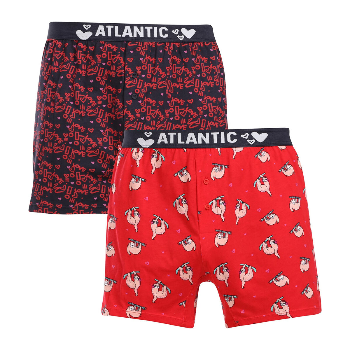 Levně Pánské trenýrky ATLANTIC 2-Pack
