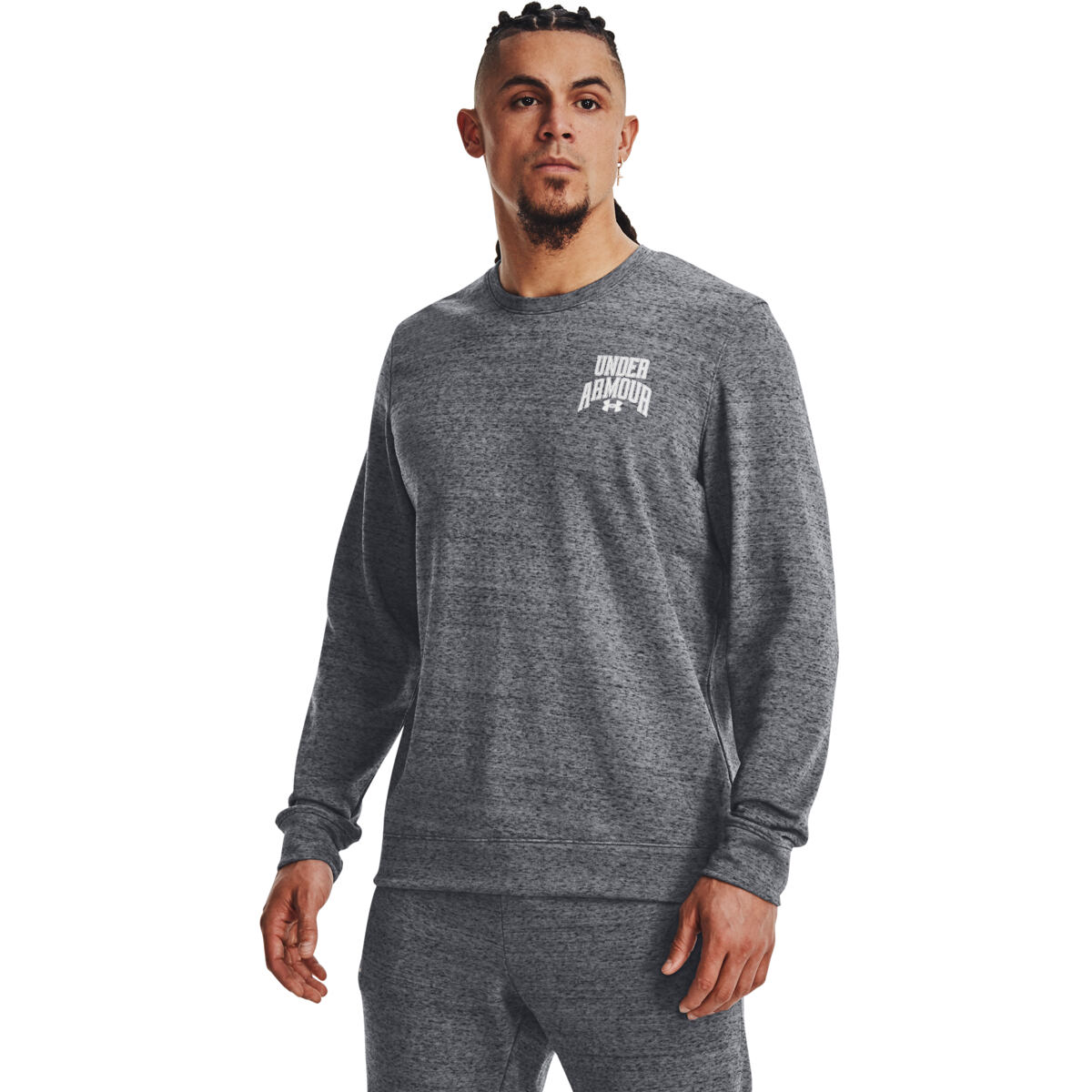 Levně Pánská mikina Under Armour Rival Terry Graphic Crew