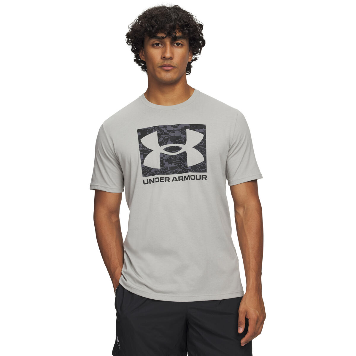 Levně Pánské triko Under Armour ABC Camo Boxed Logo SS