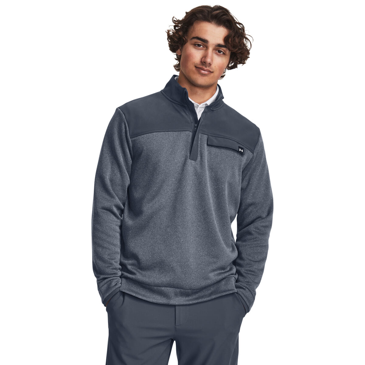Levně Pánská hybridní mikina Under Armour Storm SweaterFleece HZ