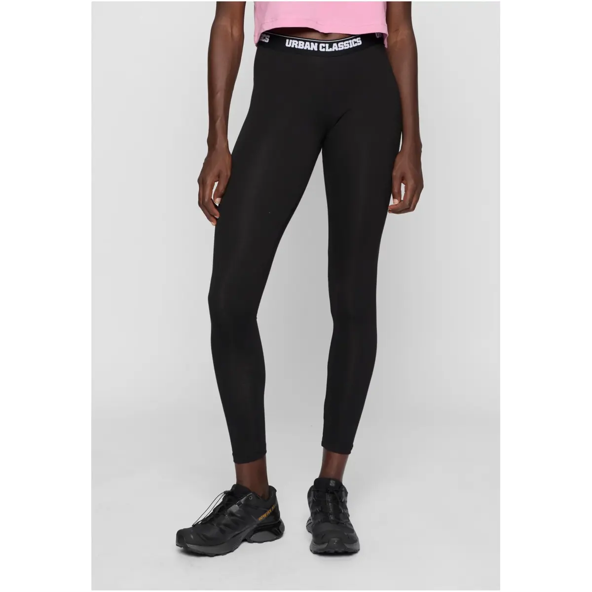 Levně Dámské legíny Urban Classics Ladies Logo Leggings