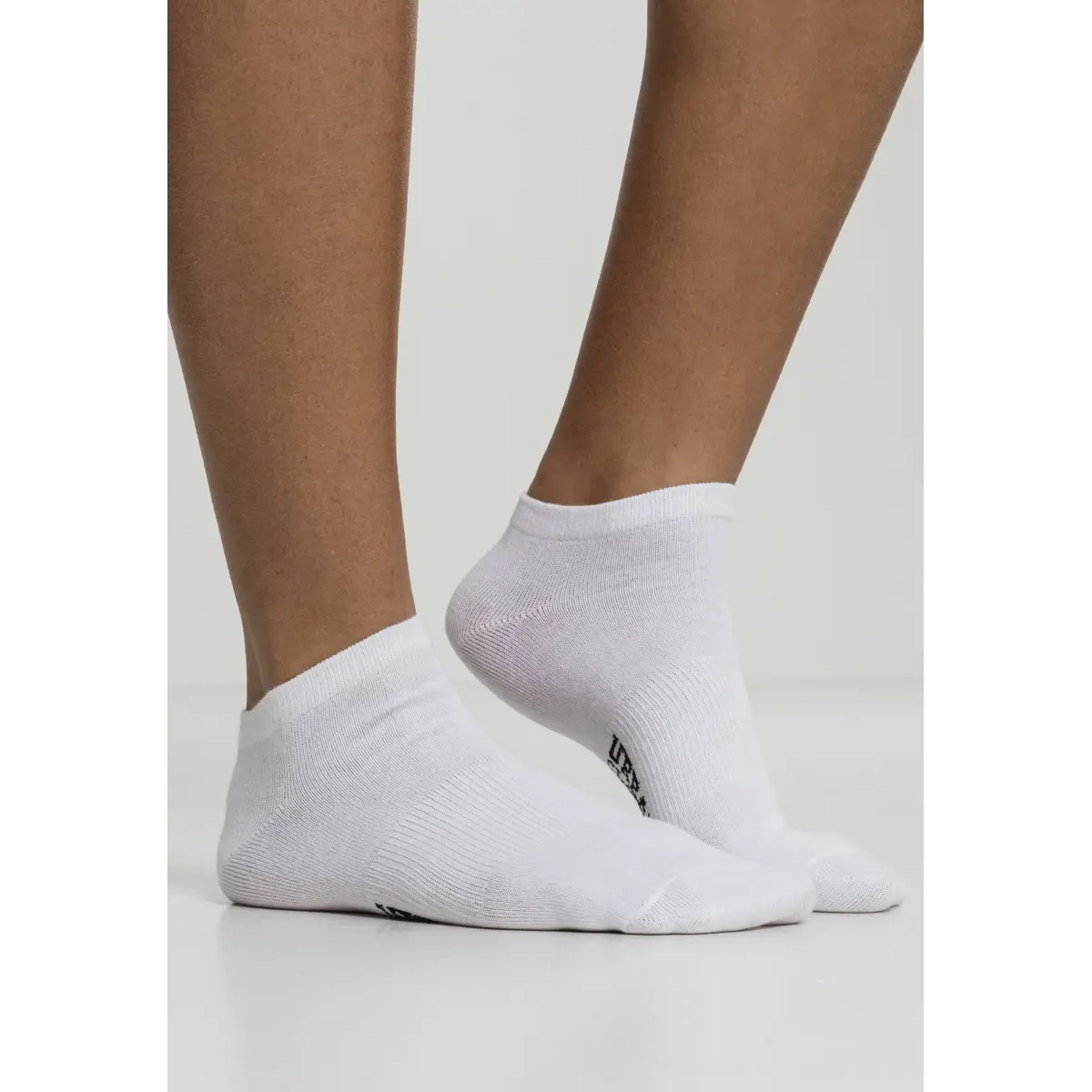 Levně Unisex ponožky Urban Classics Logo No Show 5-Pack