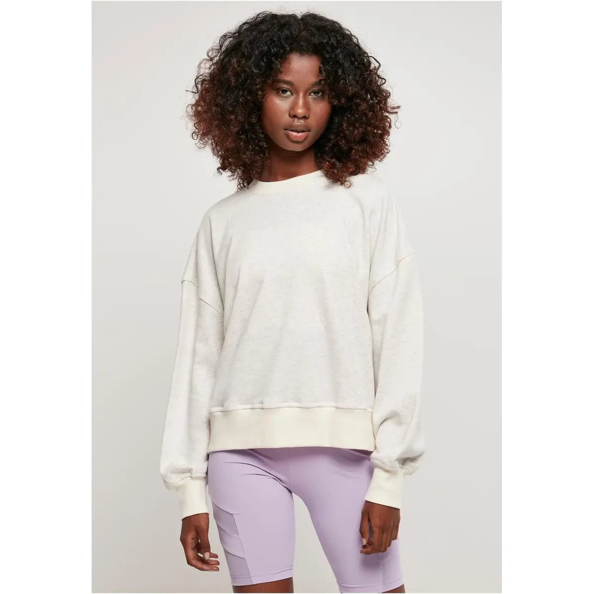 Levně Dámská mikina Urban Classics Rainbow Crewneck