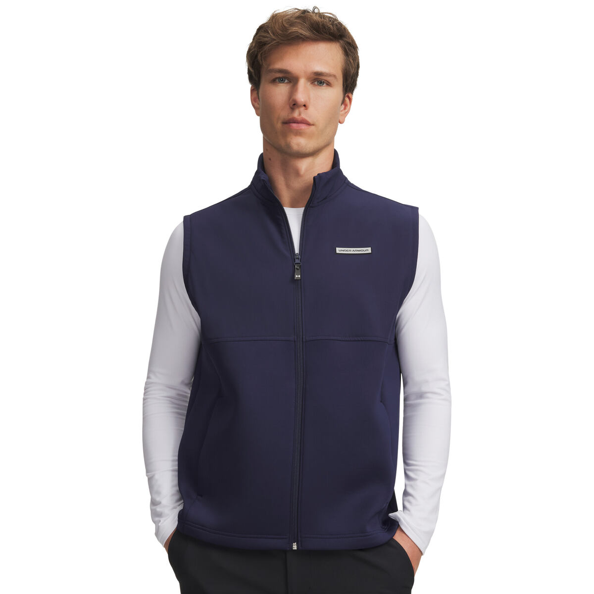 Levně Pánská vesta Under Armour Drive Pro Hybrid Vest