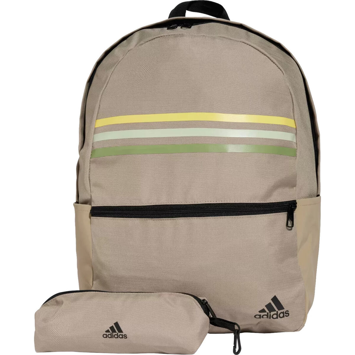 Levně Unisex sportovní batoh s pouzdrem Adidas Classic Horizontal 3-Stripes Backpack