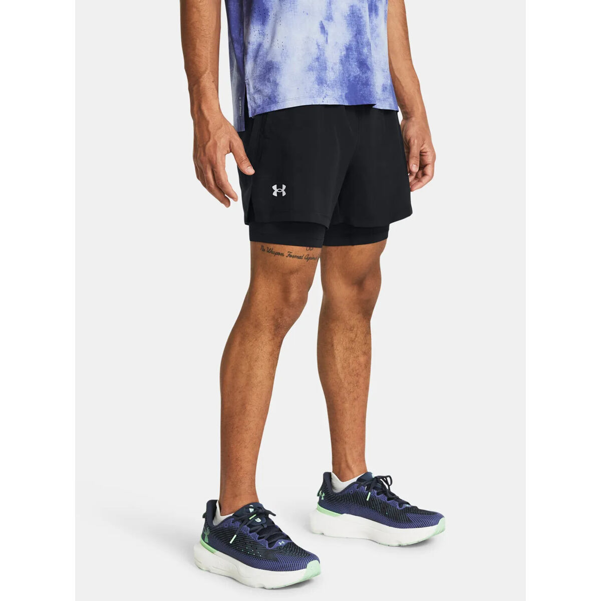 Levně Pánské kraťasy Under Armour Launch 5'' 2-in-1 Shorts