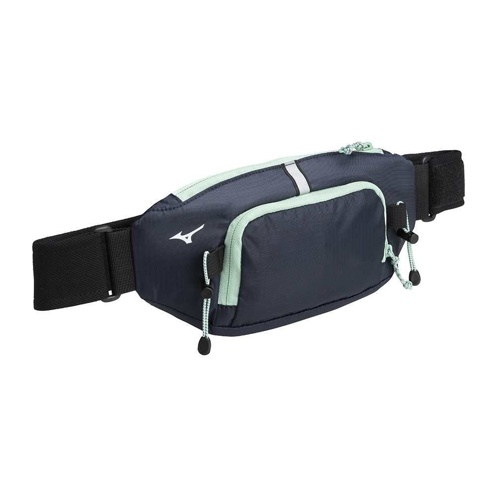 Unisex sportovní ledvinka a taška přes rameno Mizuno 2WAY Waist Porch CR(U) velikost OS