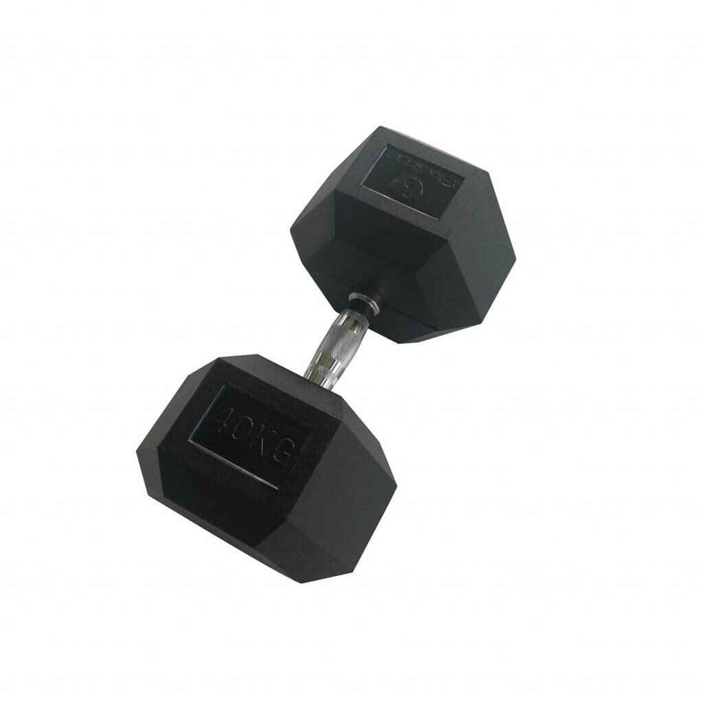 Levně Profesionální činka Sveltus Hexagonal dumbbell 40kg