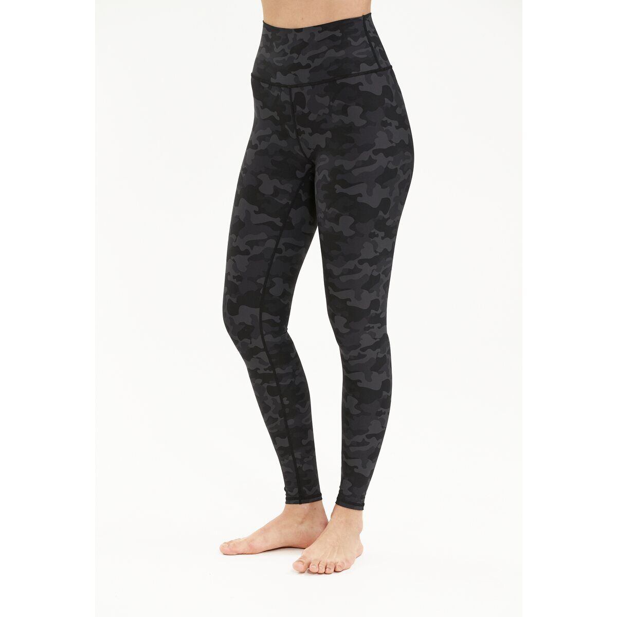 Levně Dámské elastické legíny Athlecia Mabel W Printed Tights