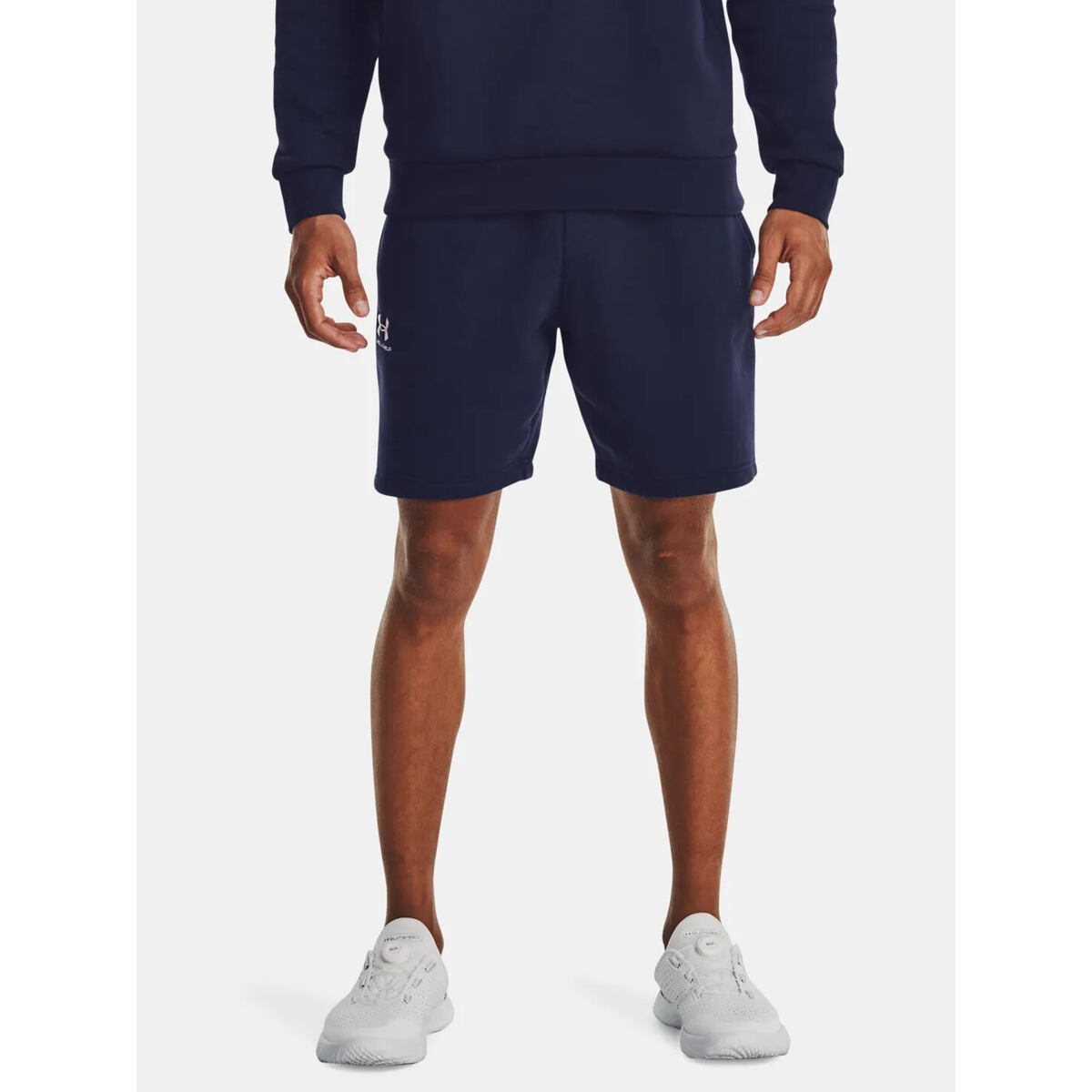 Levně Pánské kraťasy Under Armour Essential Fleece Shorts