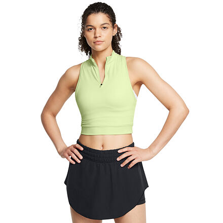 Levně Dámské tílko Under Armour Run Anywhere Crop Tank