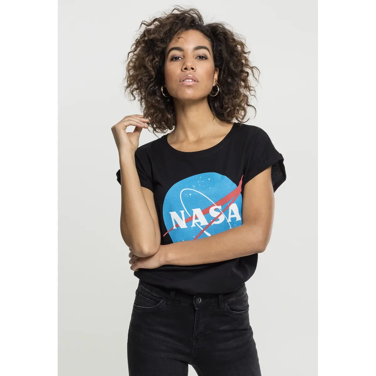 Levně Dámské tričko Mister Tee NASA Insignia