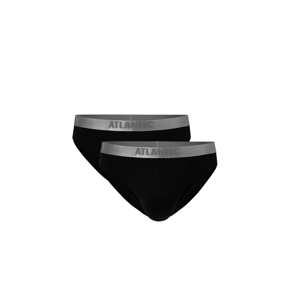 Levně Pánské slipy z Pima bavlny ATLANTIC 2-Pack