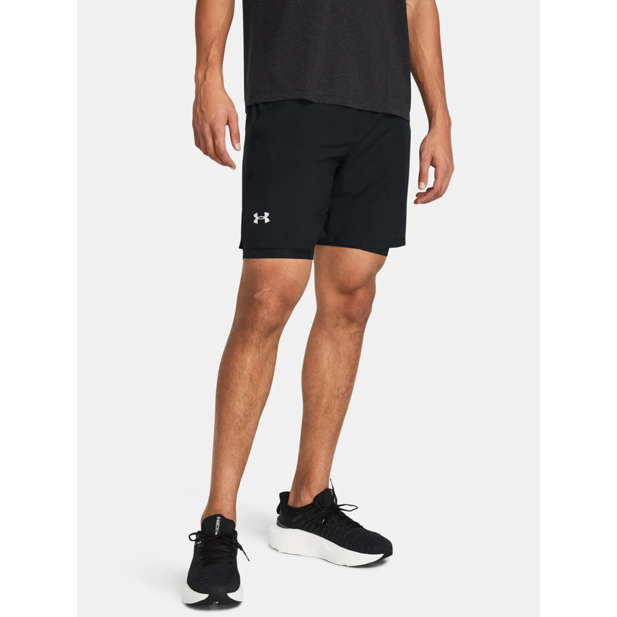 Levně Pánské kraťasy Under Armour Launch 7'' 2-in-1 Shorts