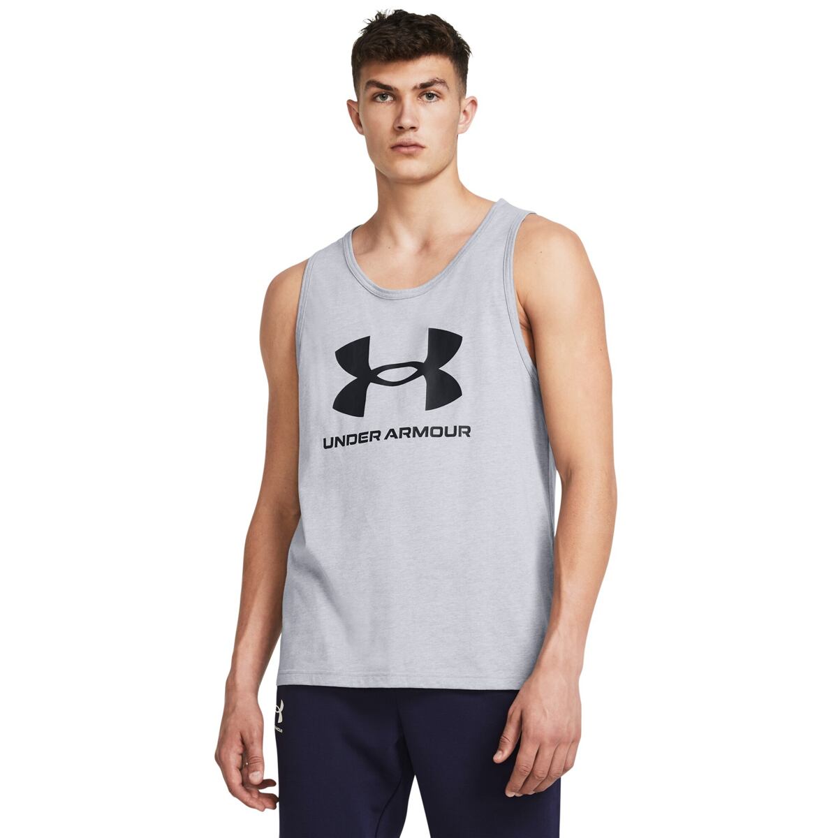 Levně Pánské tílko Under Armour Sportstyle Logo Tank