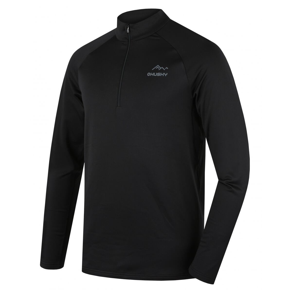 Husky Termoprádlo Active Winter Triko Tromi zip M black Velikost: XXL