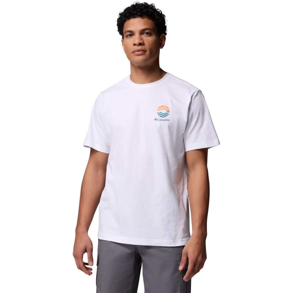 Levně Pánské tričko s potiskem Columbia Kettle River Outdoor Tee