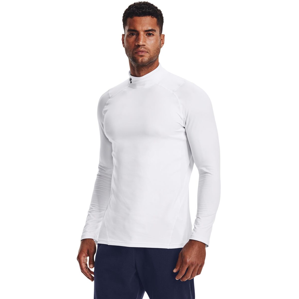 Levně Pánské tričko Under Armour CG Armour Fitted Mock