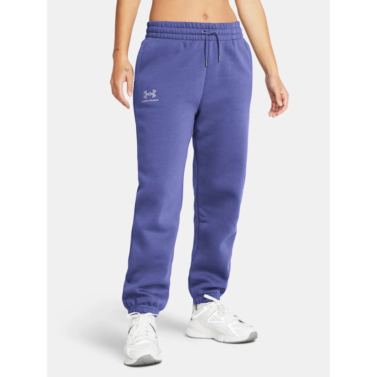 Levně Dámské tepláky Under Armour Essential Fleece Joggers