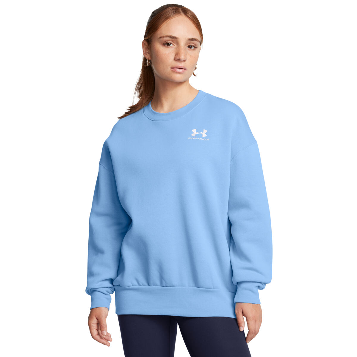 Levně Dámská mikina Under Armour Essential Flc OS Crew