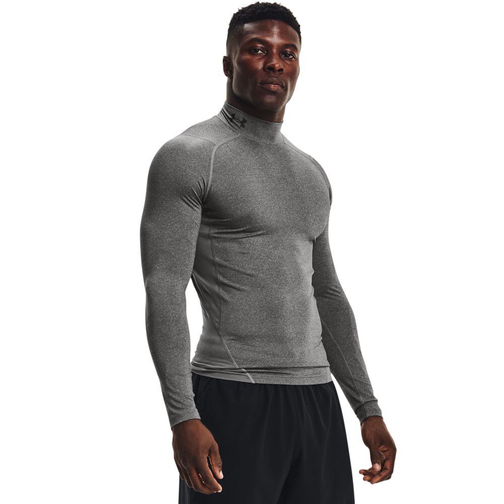 Levně Pánské kompresní tričko Under Armour HG Armour Comp Mock LS