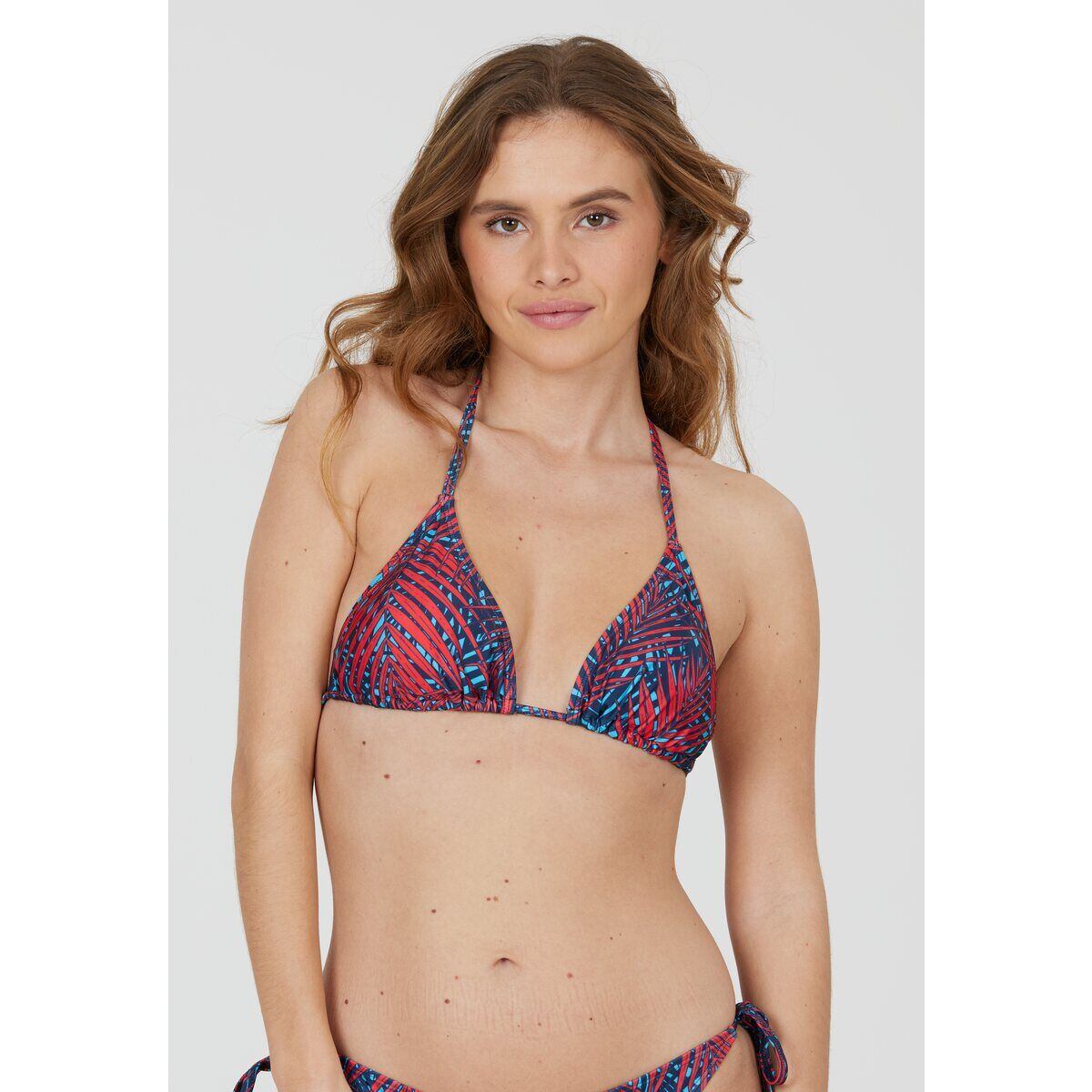 Levně Dámský vršek plavek Cruz Monica W Triangle Printed Bikini Top