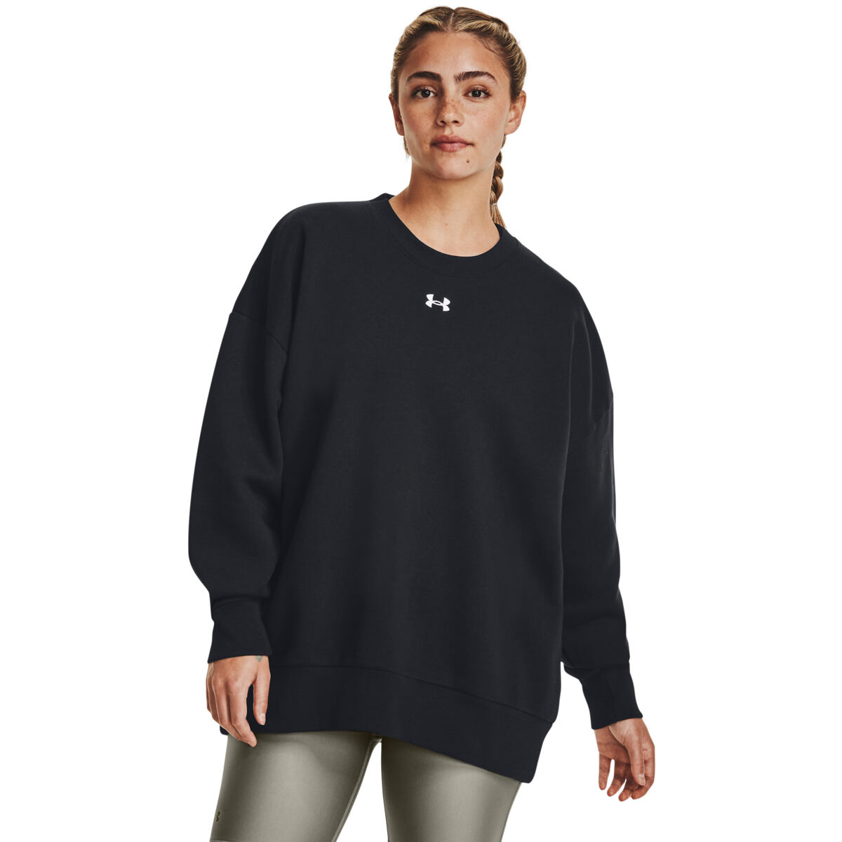 Levně Dámská oversize mikina Under Armour Rival Fleece OS Crew