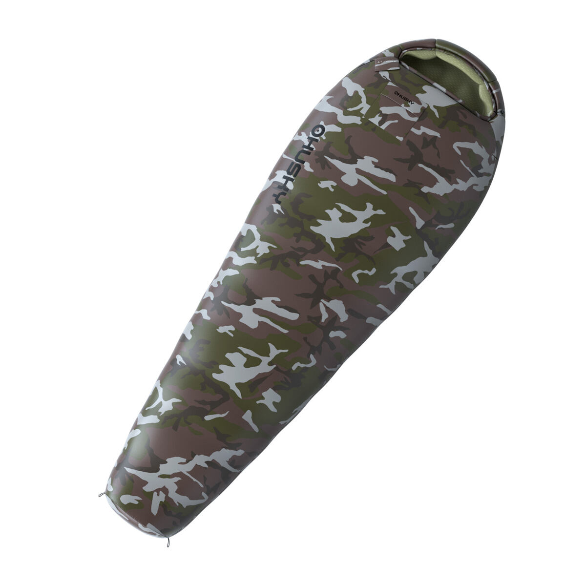 Levně Syntetický zimní spacák Husky Army -17°C
