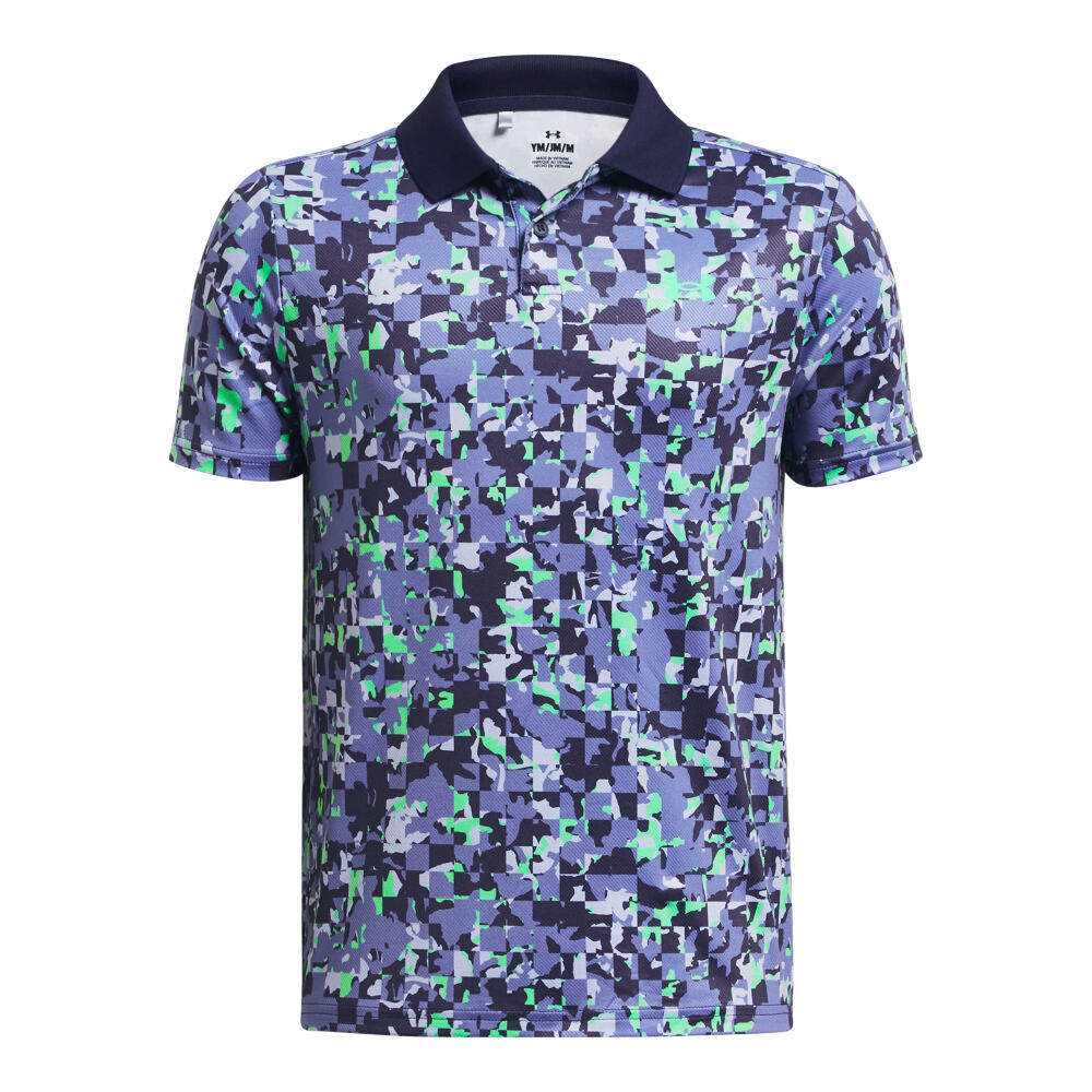 Levně Chlapecké polo tričko Under Armour Performance Printed Polo