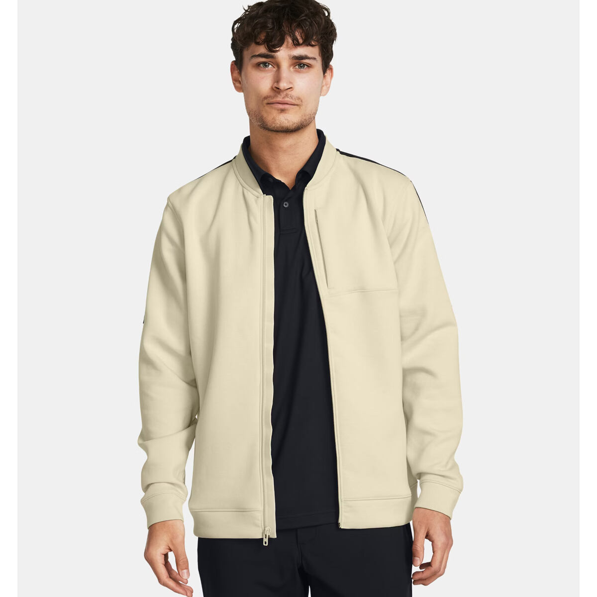 Levně Pánská bunda Under Armour Tour Tips FZ Bomber