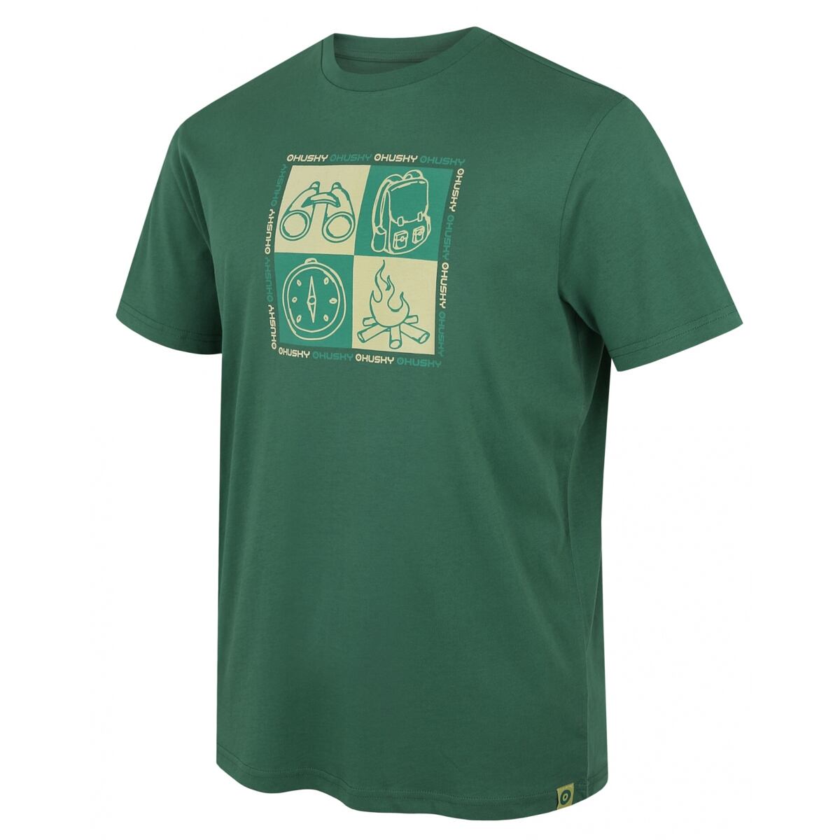 Levně Pánské bavlněné tričko Husky Tee Square M