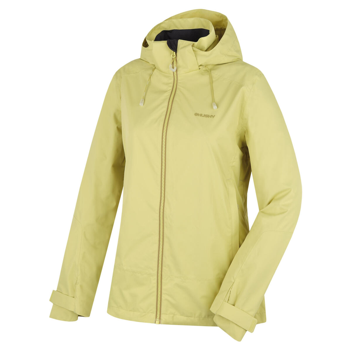 Levně Dámská hardshell bunda HUSKY Nelory L light green