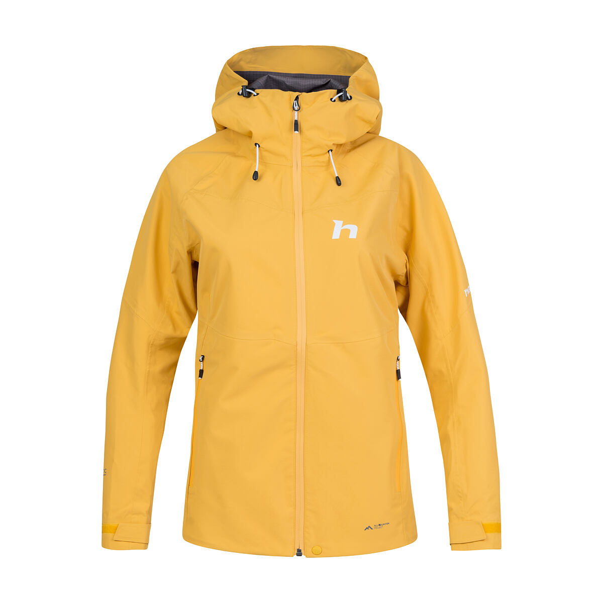 Levně Dámská nepromokavá bunda Hannah ABIGAIL amber yellow