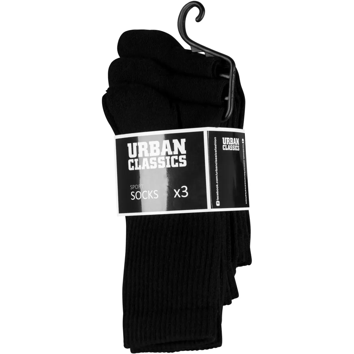 Levně Unisex ponožky Urban Classics Sport Socks 3-Pack