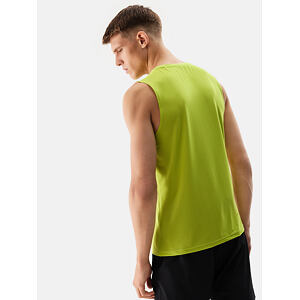 Pánsky športový tank top regular z recyklovaných materiálov 4F Pánsky športový tank top regular z recyklovaných materiálov 4F