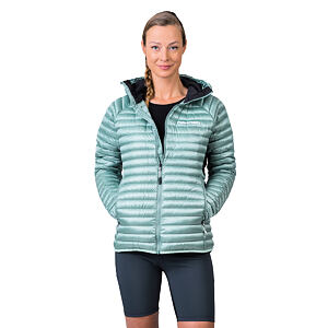 Dámska páperová bunda Hannah MANTIS HOODY wasabi/asphalt