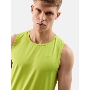 Pánsky športový tank top regular z recyklovaných materiálov 4F Pánsky športový tank top regular z recyklovaných materiálov 4F