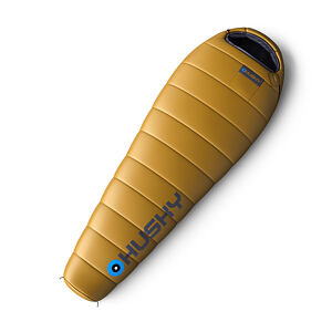 Syntetický trojsezónny predĺžený spacák HUSKY Husky LONG mustard