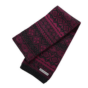 Pletený šál ALPINE PRE LERME fuchsia