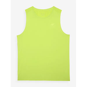 Pánsky športový tank top regular z recyklovaných materiálov 4F Pánsky športový tank top regular z recyklovaných materiálov 4F