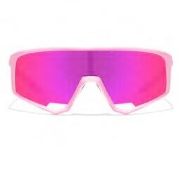 Športové slnečné okuliare WAYE - 7 Powder Pink w Pink Multi lens Cat 3