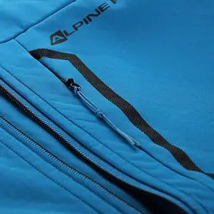Pánská softshellová bunda ALPINE PRO HOOR mykonos blue