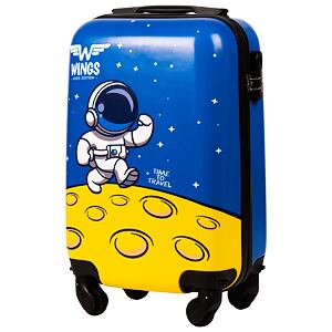 Dětský kabinový kufr Wings Jay Blue Astronaut Kids
